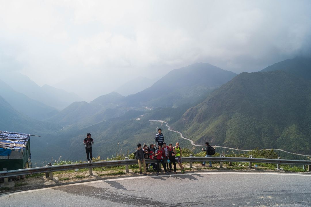 Nhóm chúng tôi tại Cổng Trời